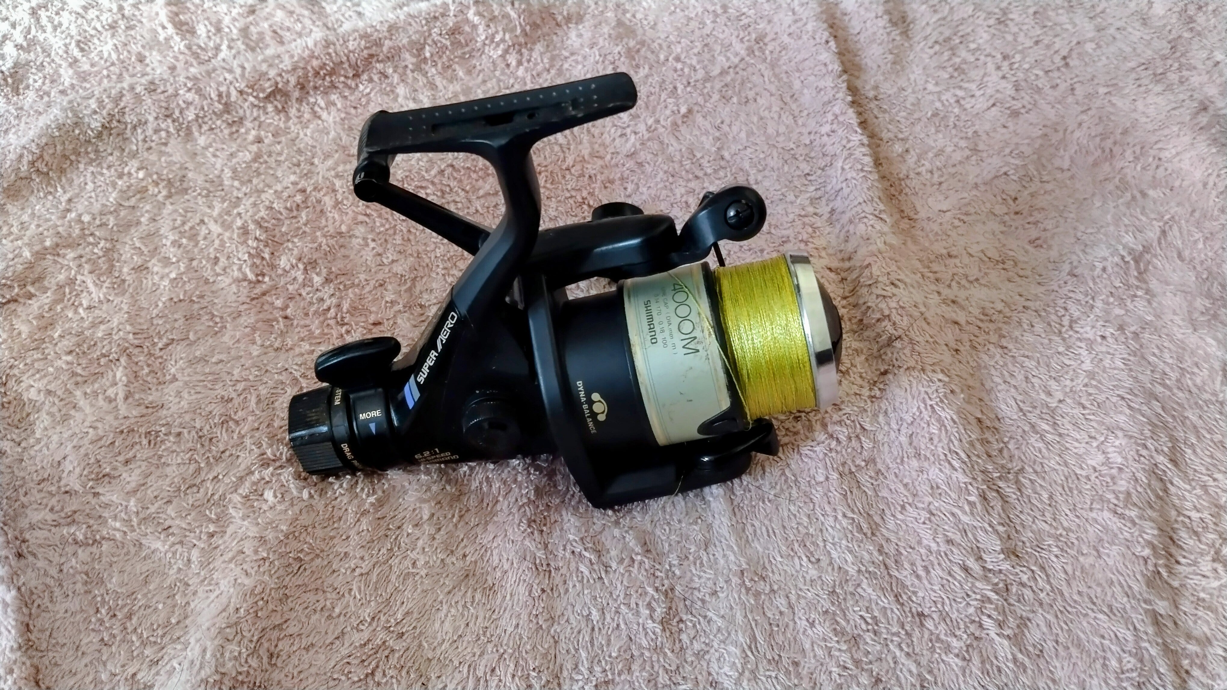 Shimano Super Aero 4000GTM Match Fishing Reel - Good Condition, Fully Working