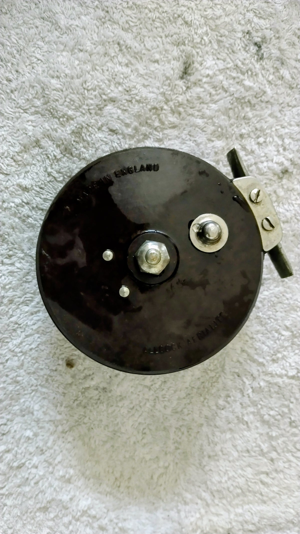 Vintage Allcocks Aerialite Centrepin Reel Redditch England Coarse Fishing