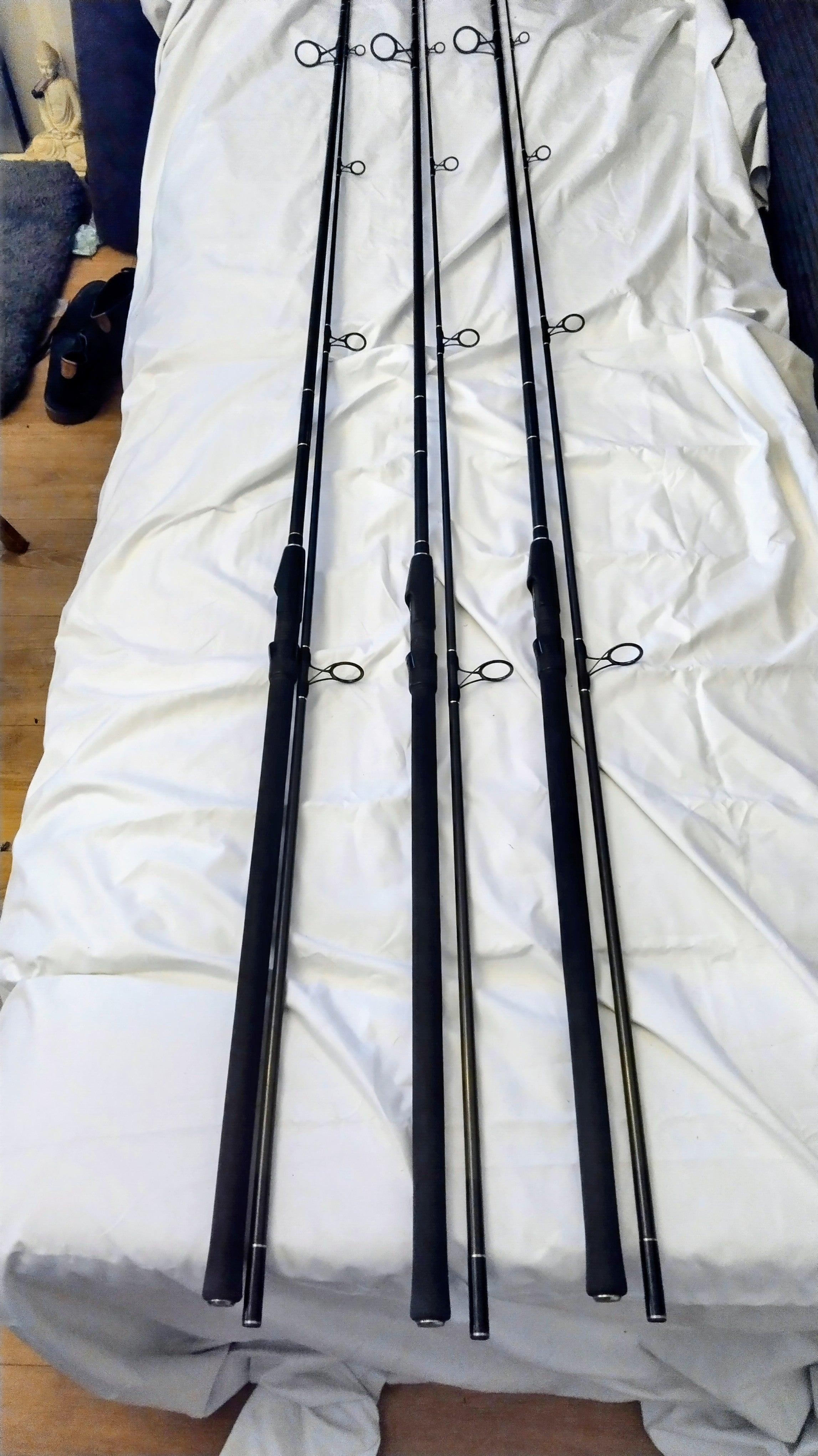 Set of 3 Harrison Torrix 12ft 3.25lb Carp Rods