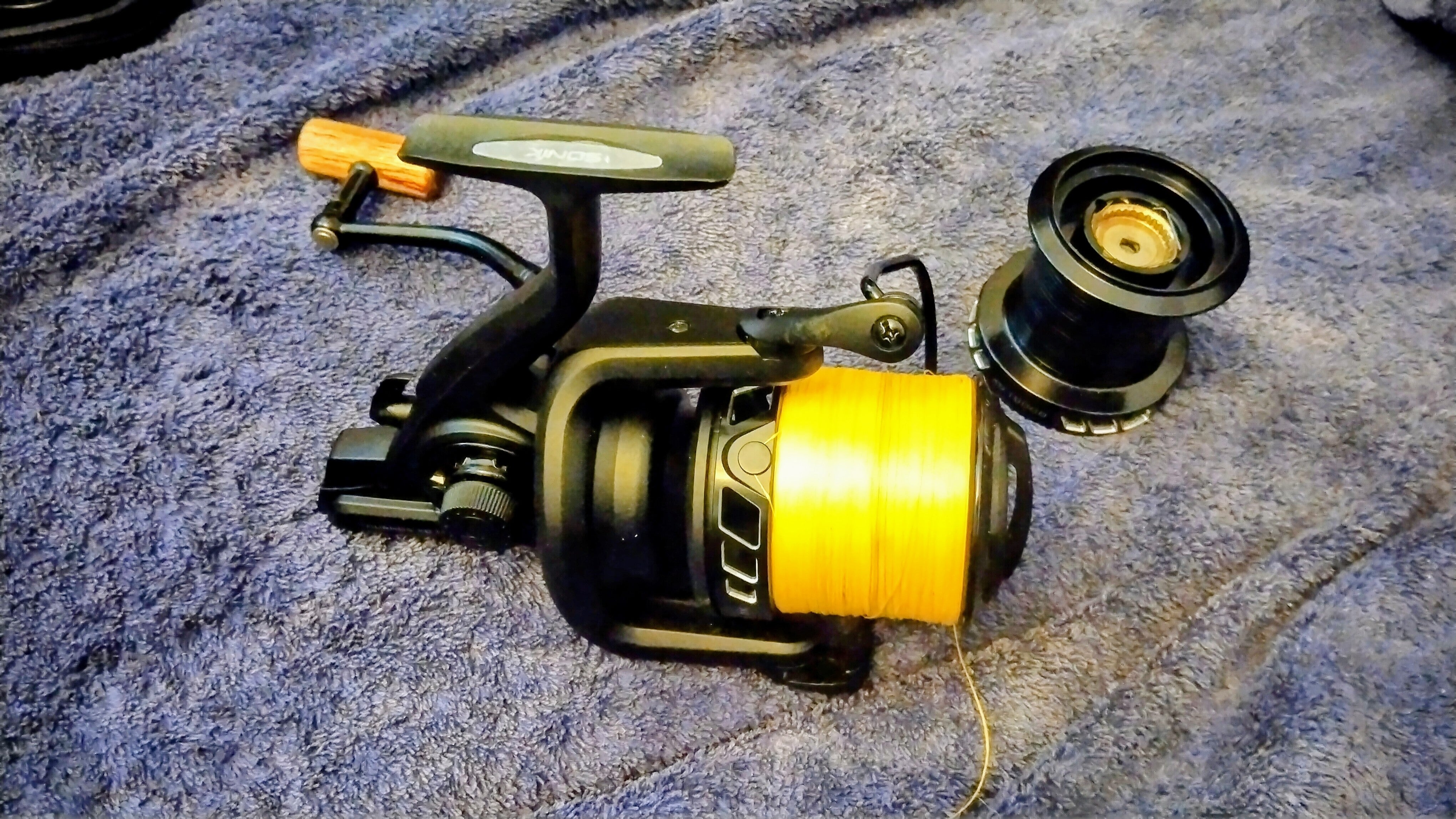 Sonik Tournos XD 10000 Big Pit Reel + Spare Spool | Used Carp Long Distance Cast