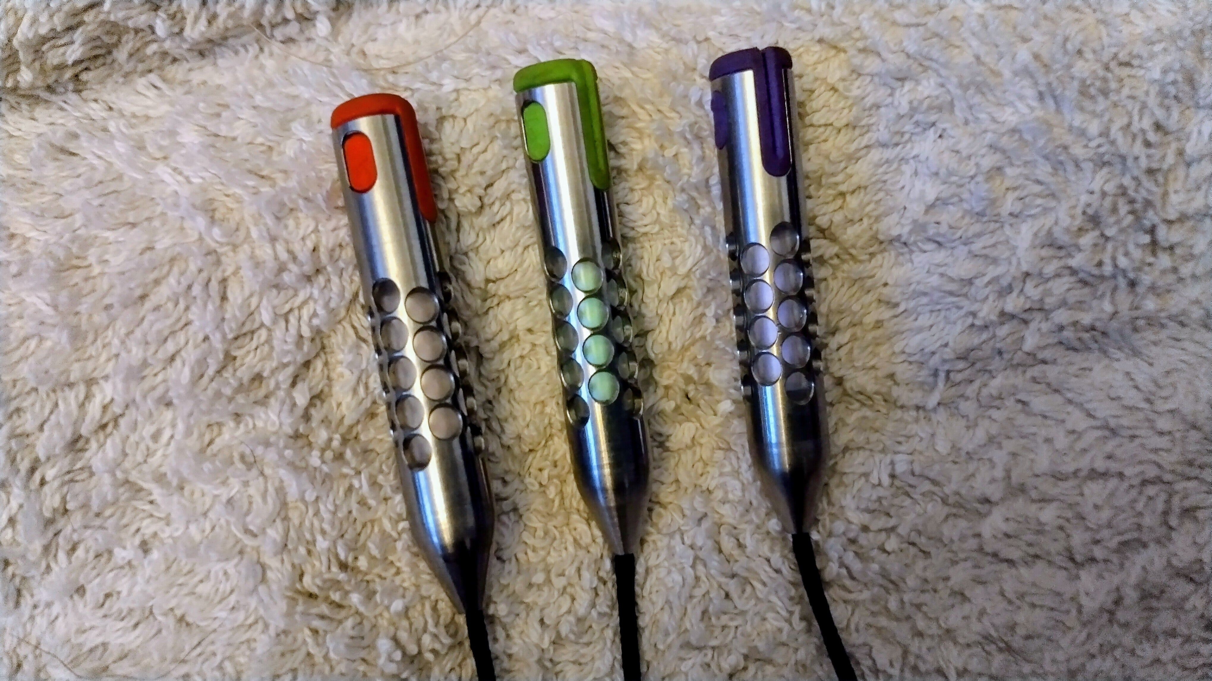 JAG Safe Line Indicator Set of 3 Bobbin Hangers Carp Fishing Tackle Accessories