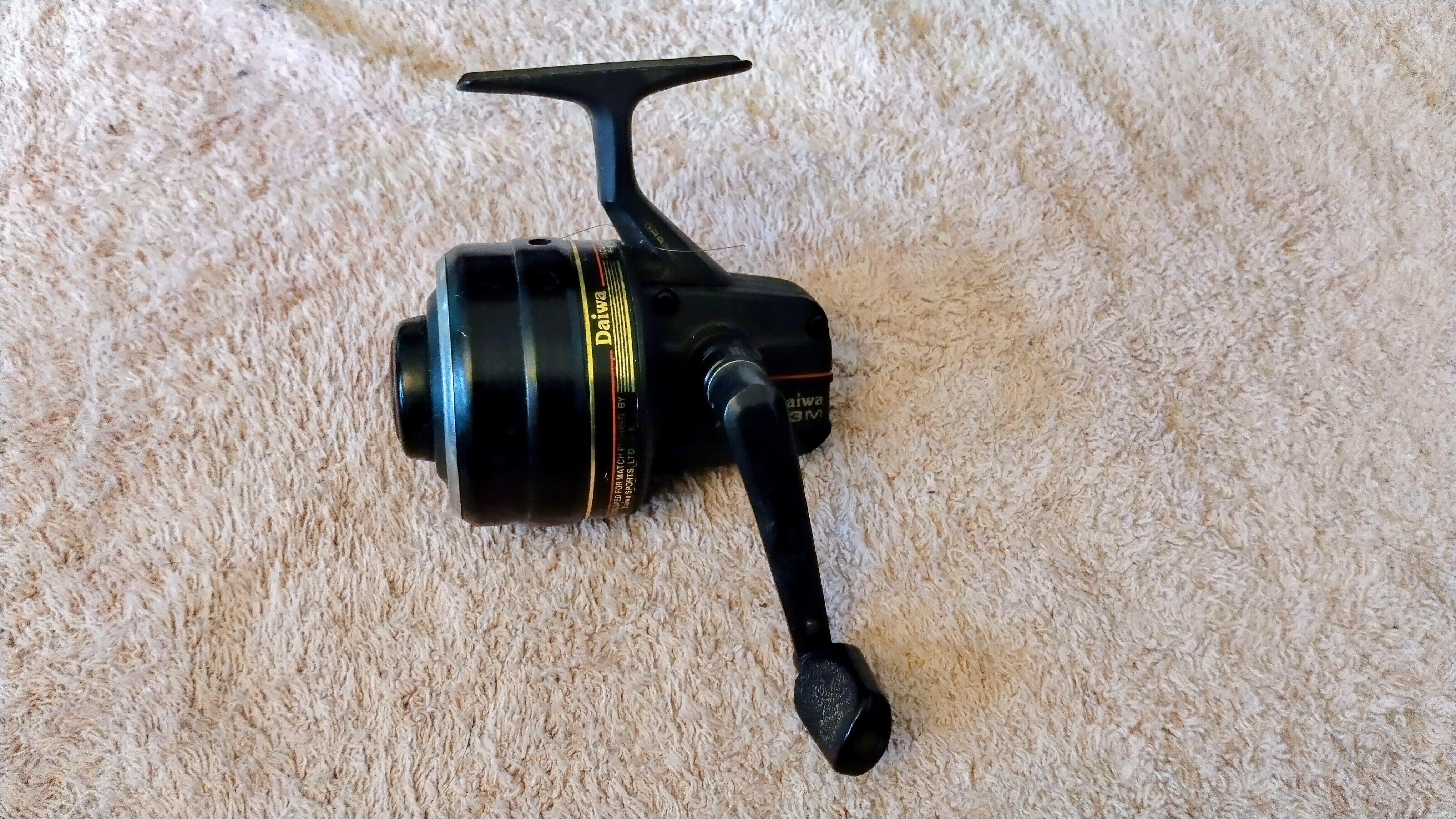 Daiwa 123M Closed Face Trotting Reel - Very Good Used Condition - Float Fishing