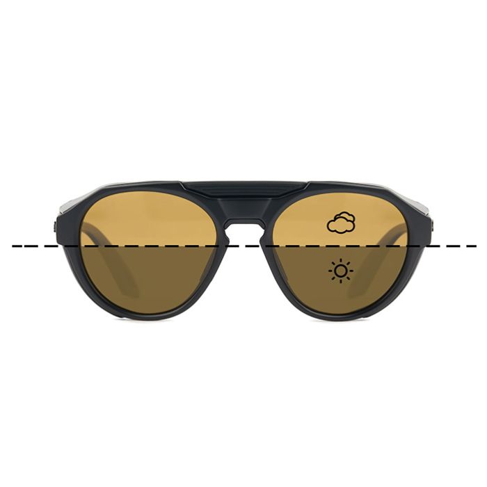 Fortis Isolator Round Polarised Fishing Sunglasses - Choose from Amber or Brown