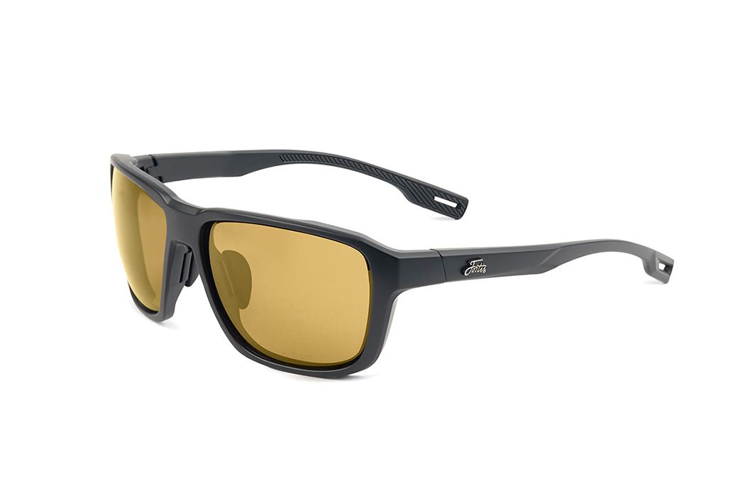 Fortis Isolator Square Polarised Fishing Sunglasses - Choose from Amber or Brown