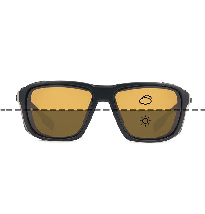 Fortis Isolator Square Polarised Fishing Sunglasses - Choose from Amber or Brown