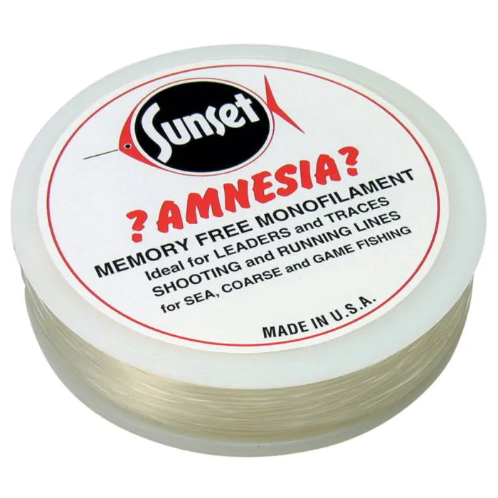Amnesia Clear Memory Free Mono Leader Hooklink Snood Fishing Line 100m