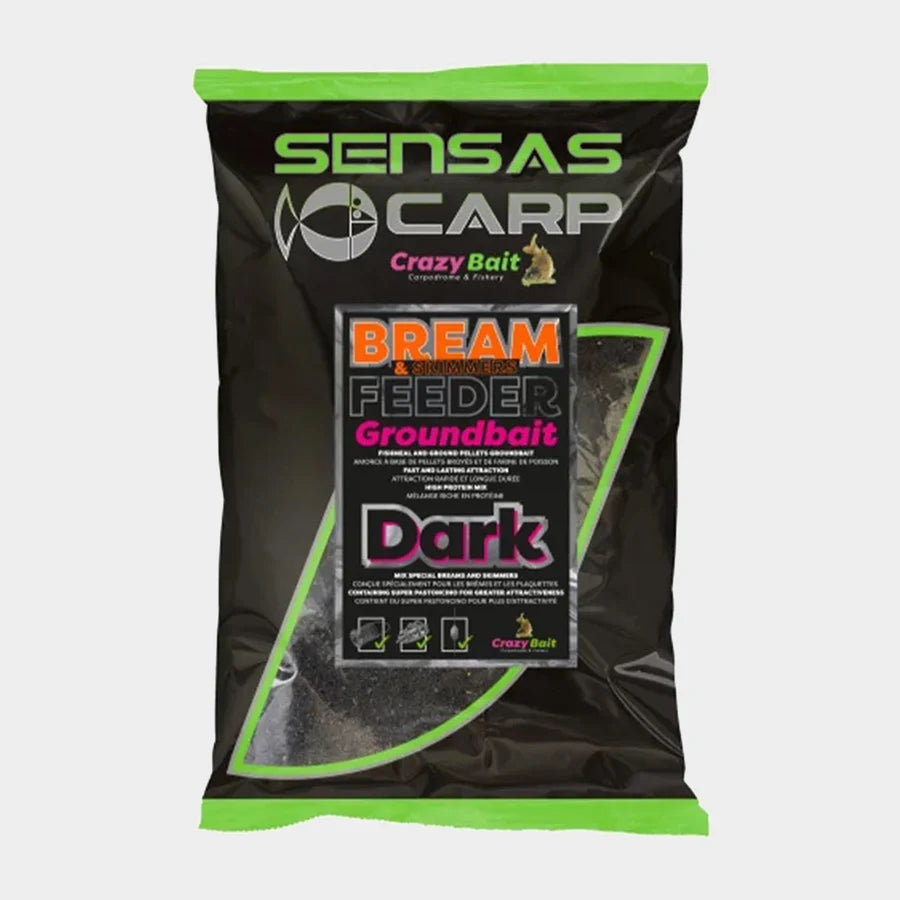 Sensas UK Bream Feeder Dark 2kg Groundbait Cage Method Feeder Coarse Fishing
