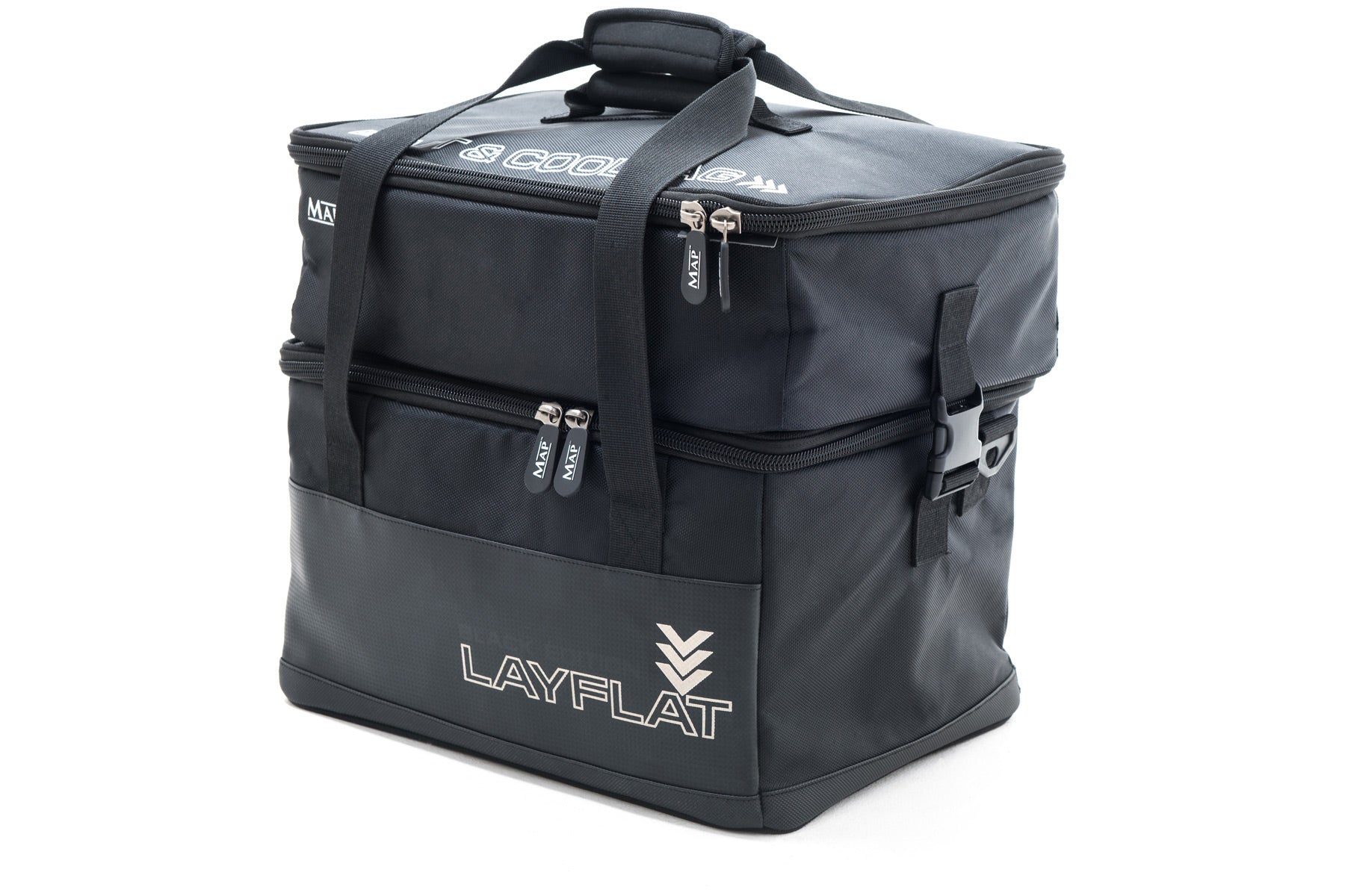 MAP Parabolix Layflat Bait Bag | Fishing Carp Coarse Angling Gear | Durable, Insulated, Twin Tier