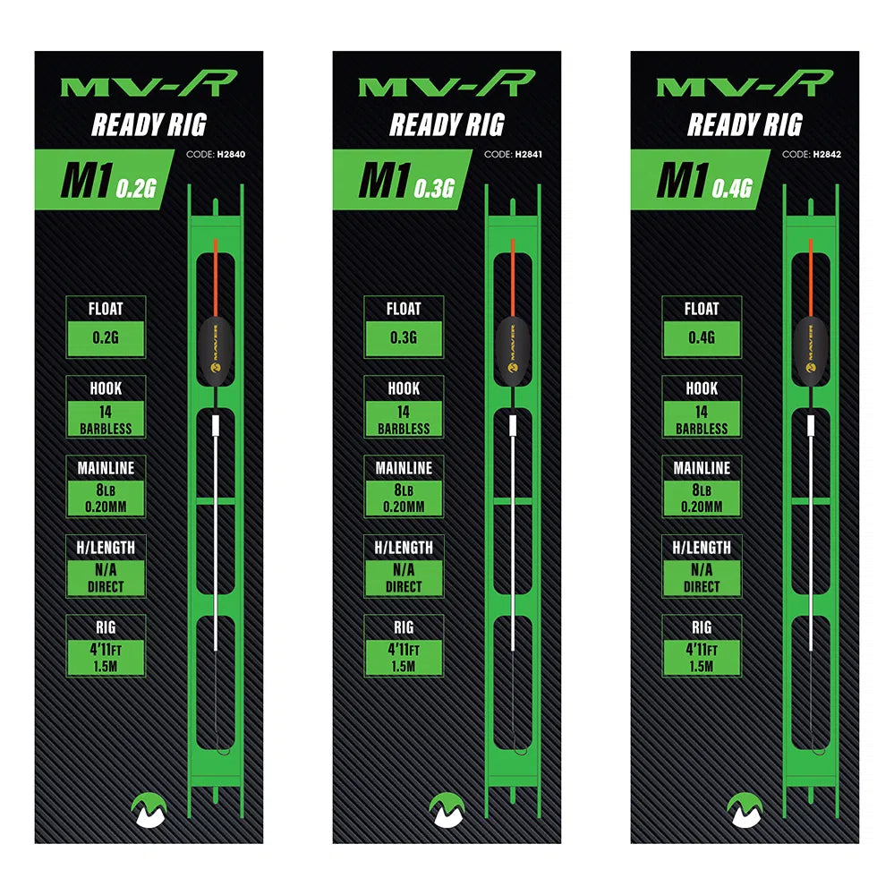 Maver MV-R  M1 Pole Fishing Ready Rig Range