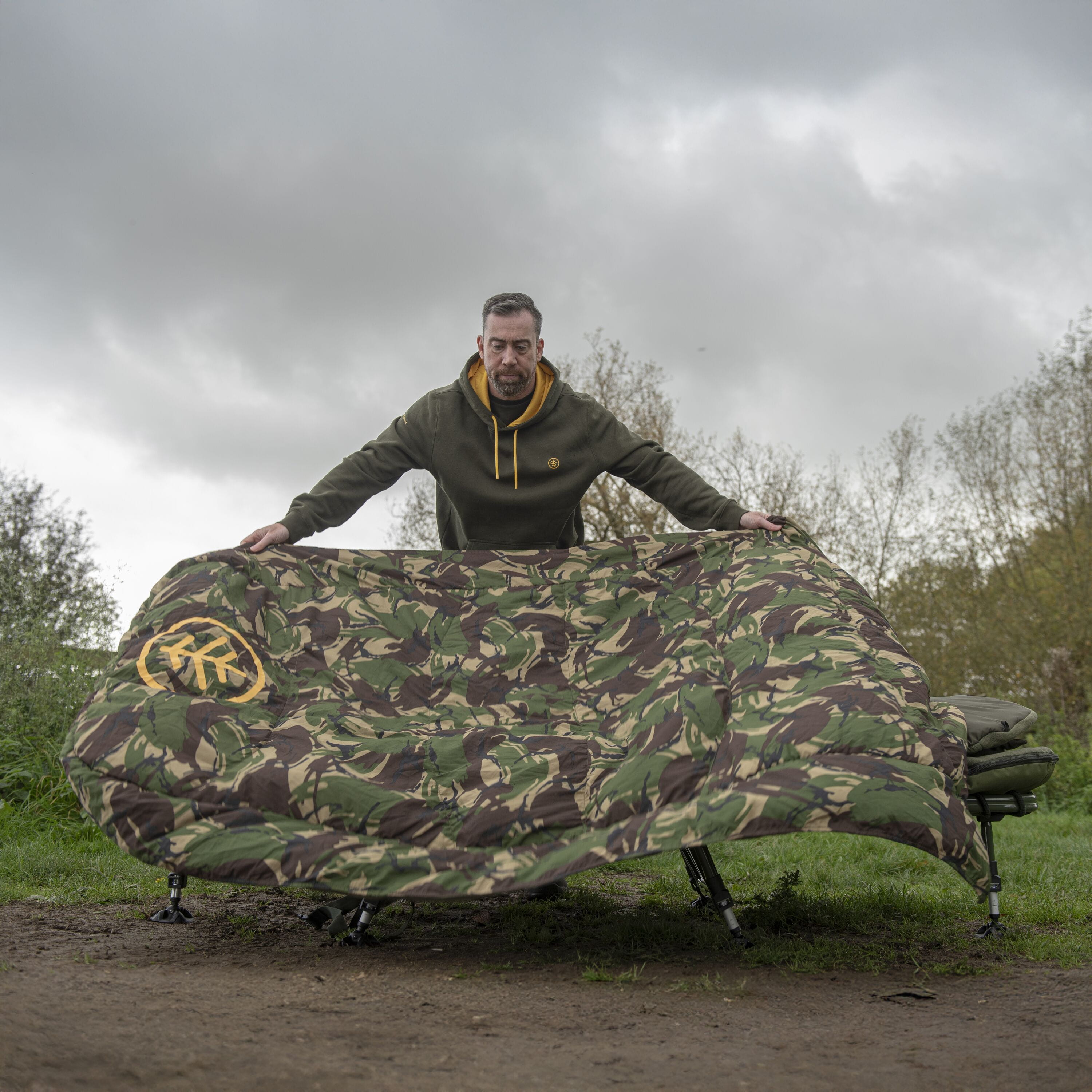 Wychwood Tackle Carp Fishing Bivvy Bedchair Cover