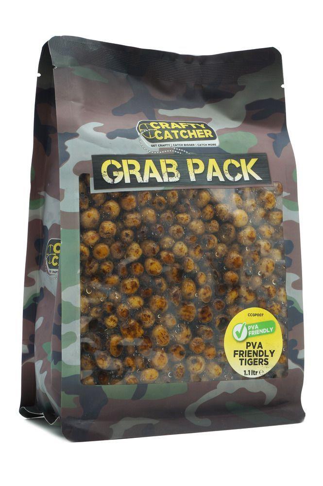 Crafty Catcher PVA Friendly Particles Range - Grab Bags - Hemp, Maize, Tigers