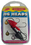Dinsmores Jig Heads Soft Rubber Lure Fishing Various Sizes 3 Per Pack