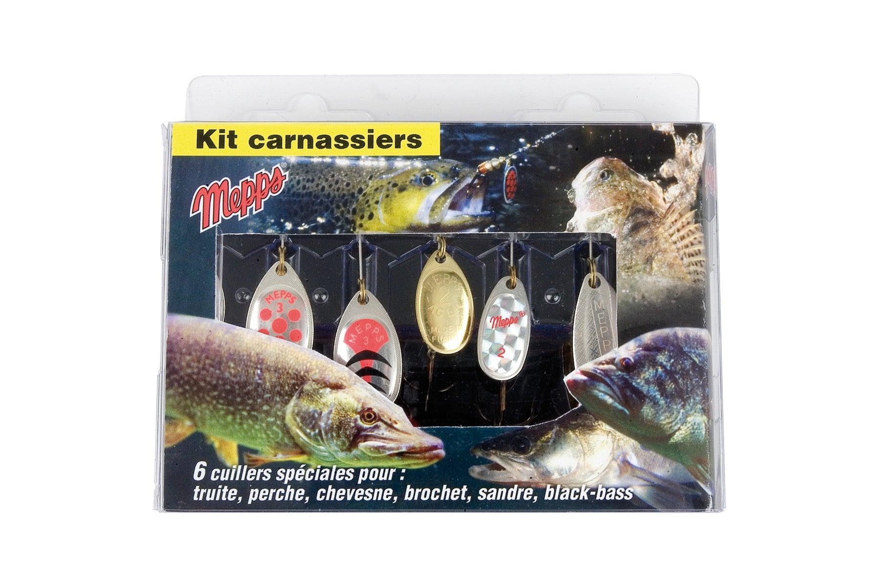 Mepps Predator Kit 1 Lure Fishing Pack