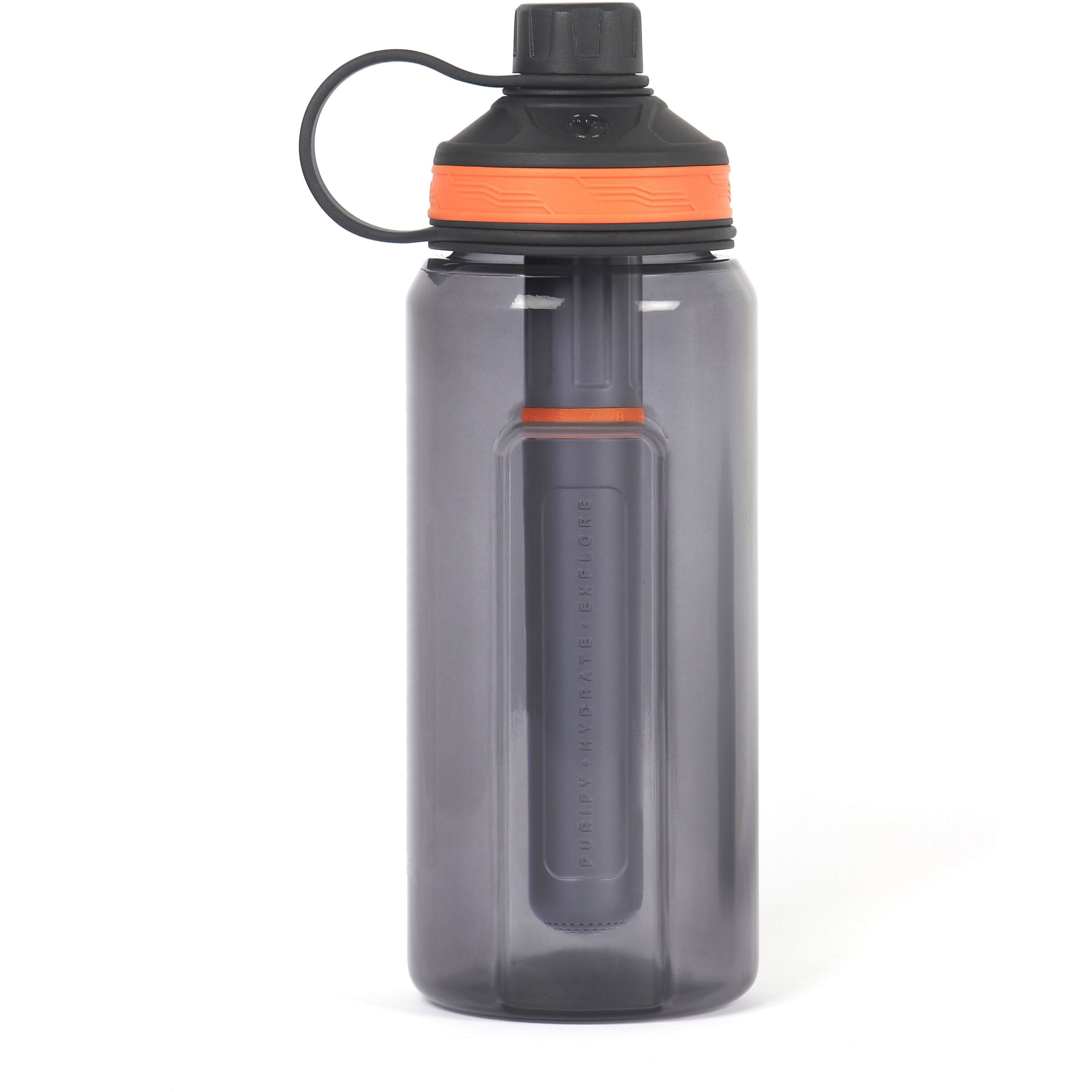 SURVIVE LS Filter Bottle 1000ml Water Purifier Camping Fishing Survival