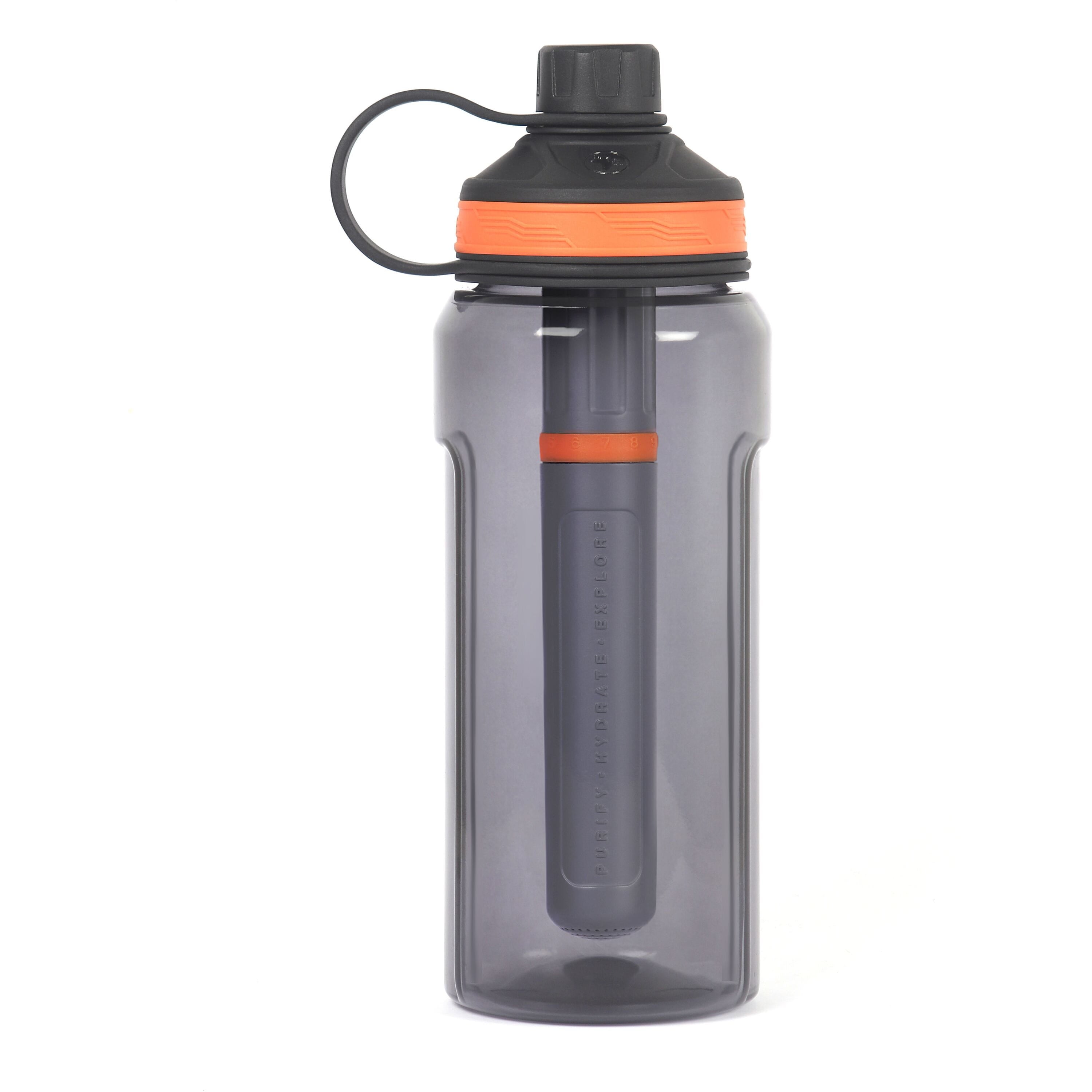 SURVIVE LS Filter Bottle 1000ml Water Purifier Camping Fishing Survival