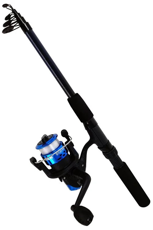 Fladen Wilderness Tele 1.65m Rod and Reel Range - 5-20g
