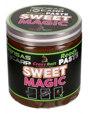 Sensas Power Ready Paste - Bread, Sweet Magic, Power Green