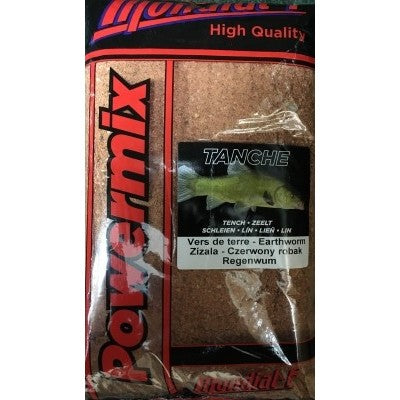 Sensas Mondial Powermix Worm Groundbait |Tench Fishing | 1kg Bags