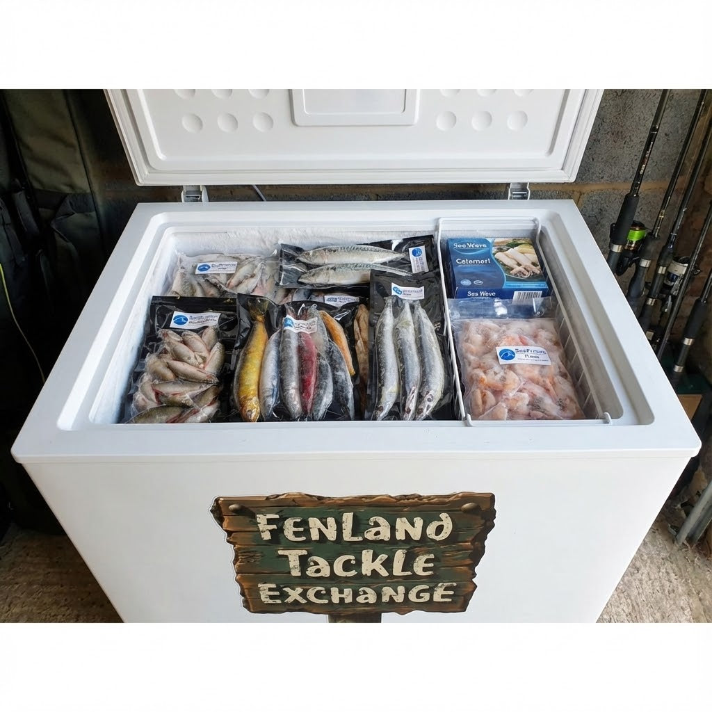 Frozen Pike Baits inc Bream, Lamprey, Mackerel, Roach, Sardines, Smelt