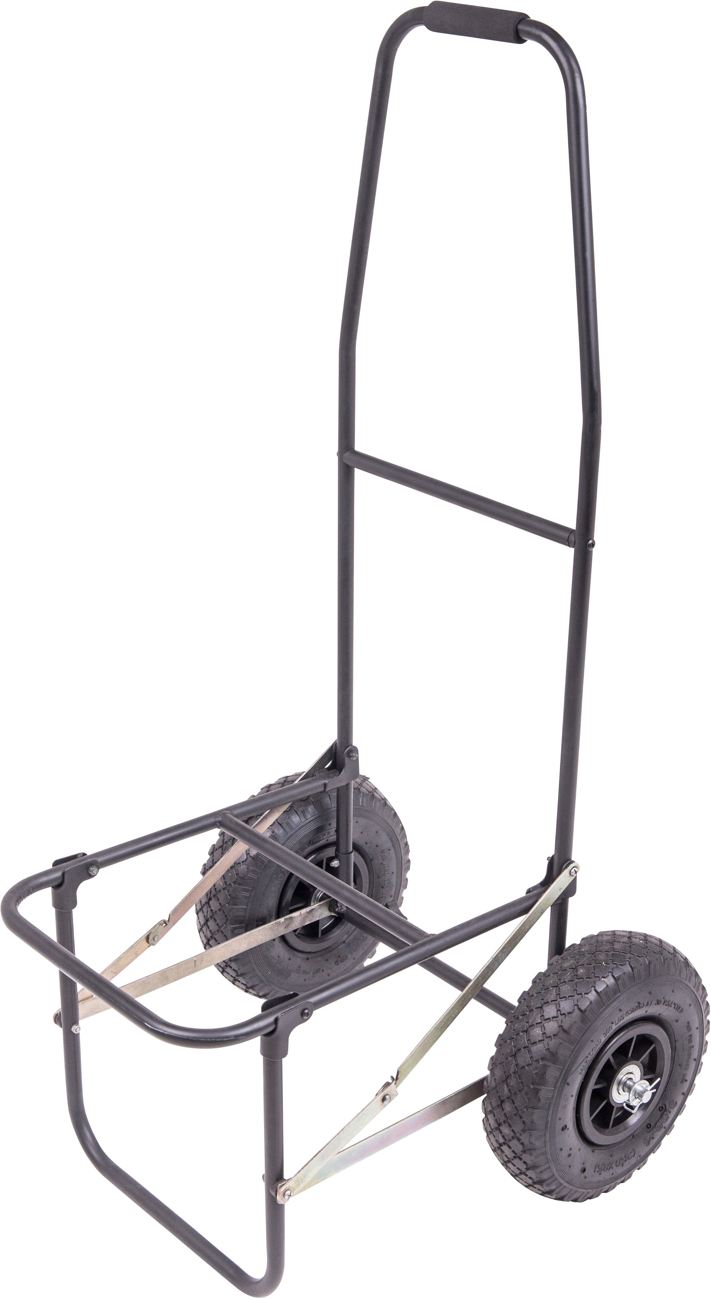 Leeda Fold Up Match Fishing Trolley w/ Pneumatic Wheels