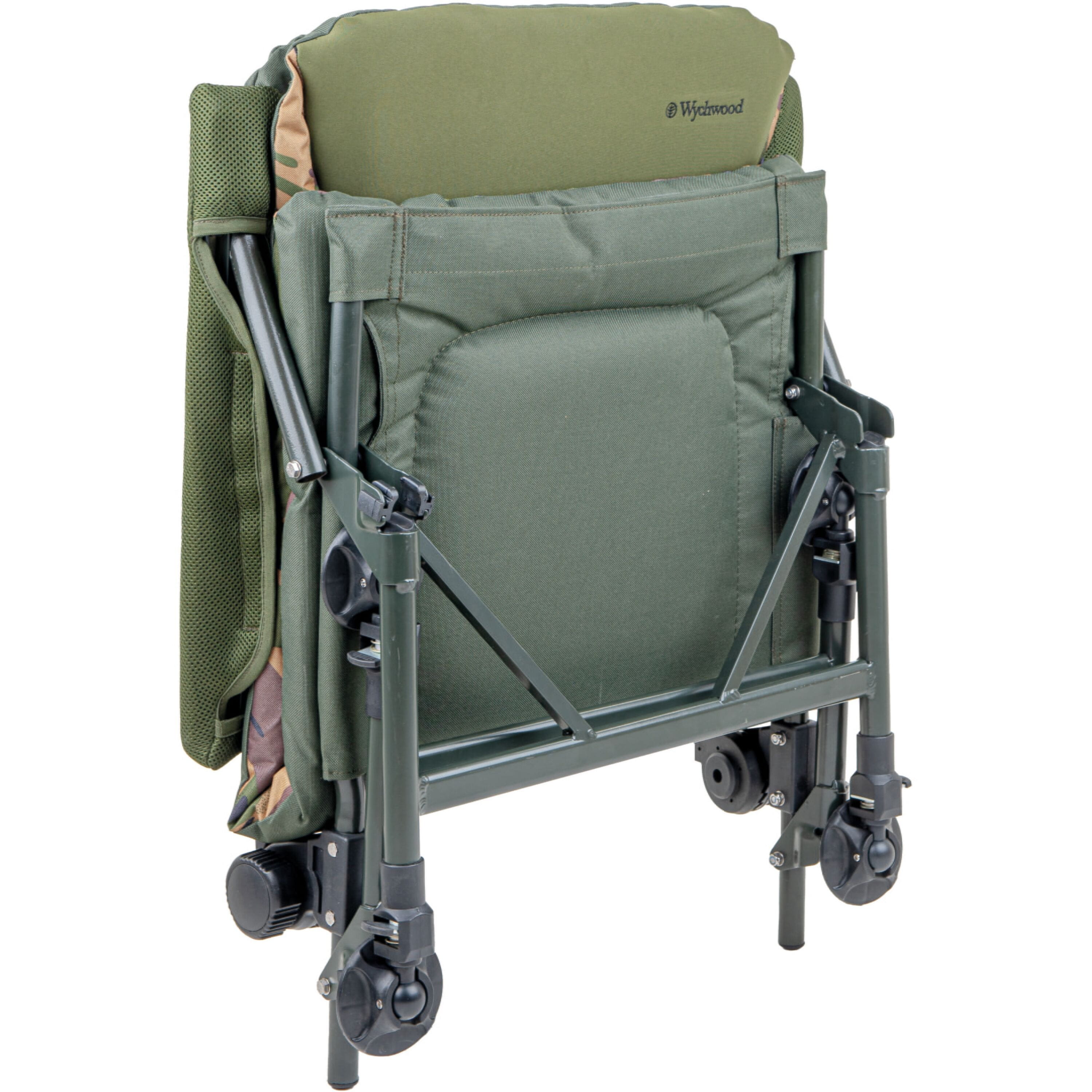 Wychwood Epic Tactical Relax Chair With Arms - DPM Camo Lightweight Fishing Seat