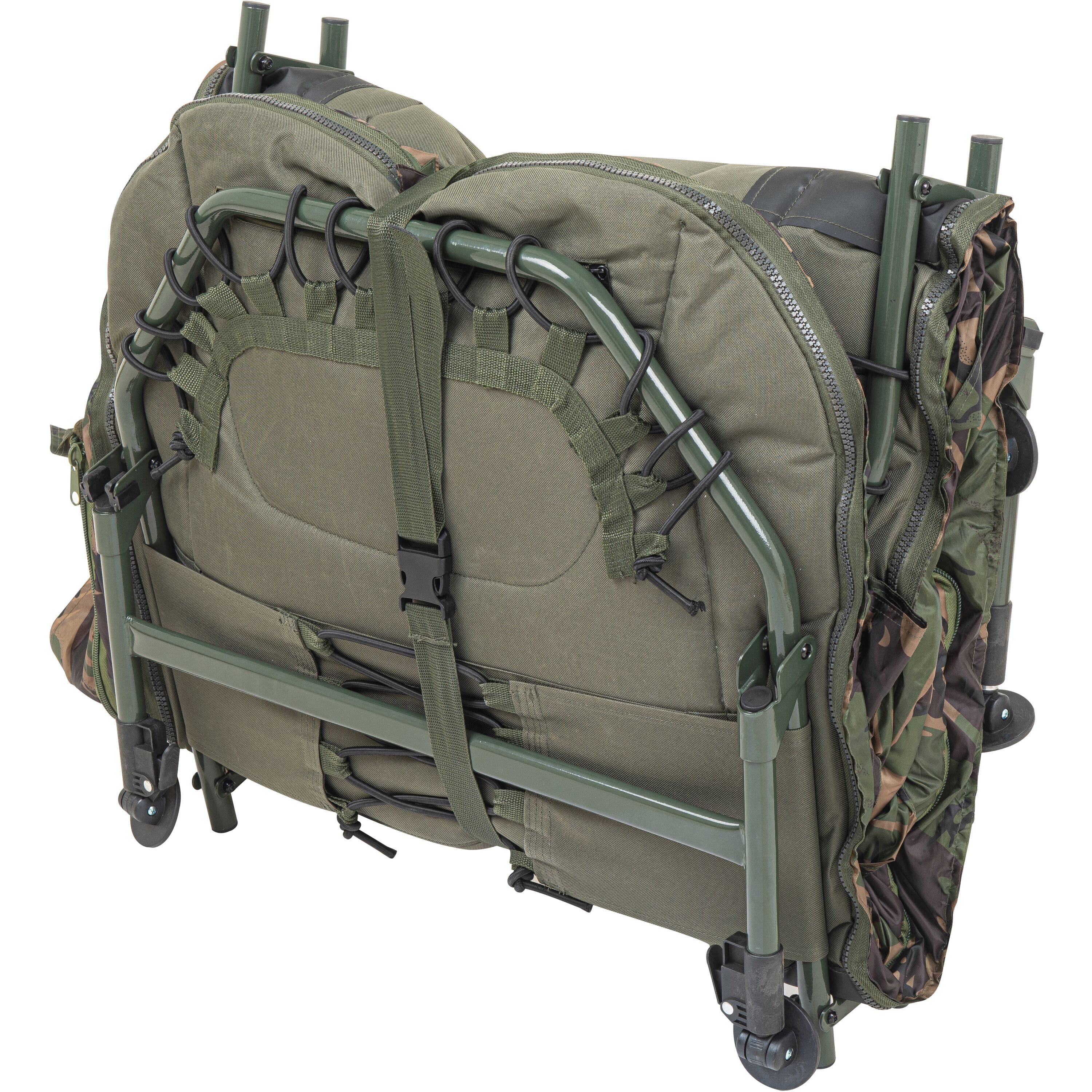 Riot Tactical Compact 6 Leg Sleep System | Carp Fishing  | Bedchair