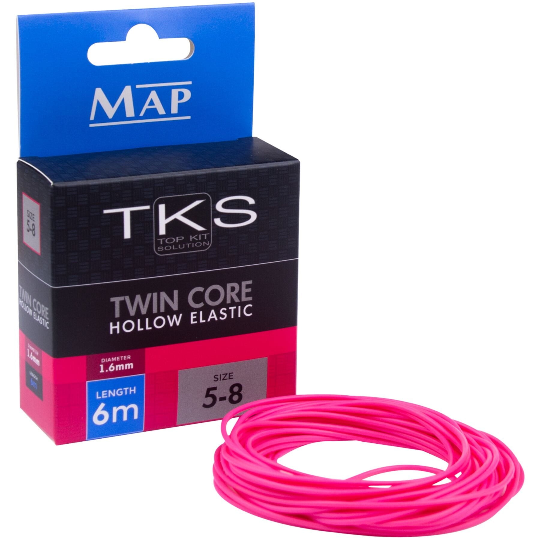 MAP TKS Twin Core Hollow Pole Elastic - 6m - Coarse Fishing Tackle