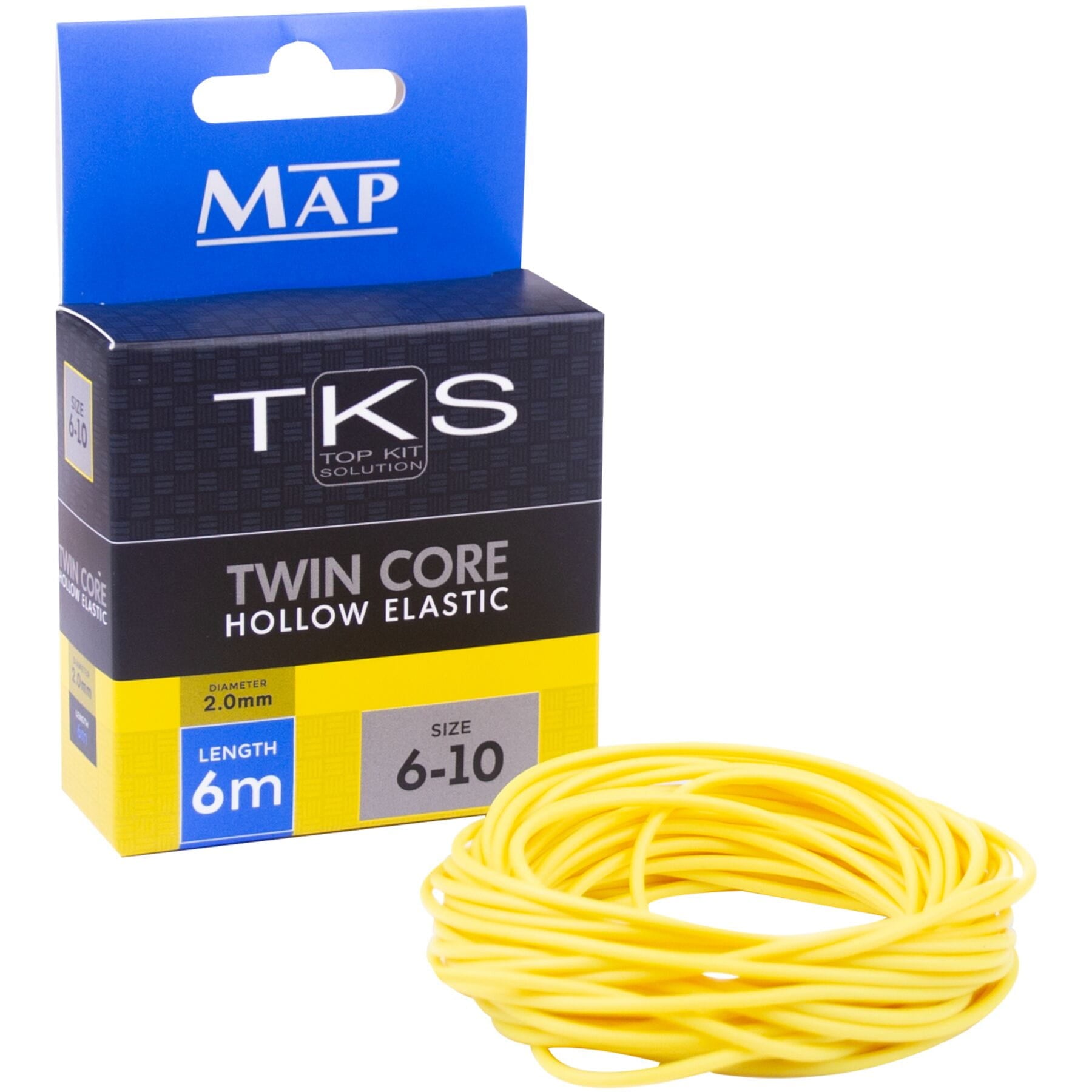MAP TKS Twin Core Hollow Pole Elastic - 6m - Coarse Fishing Tackle