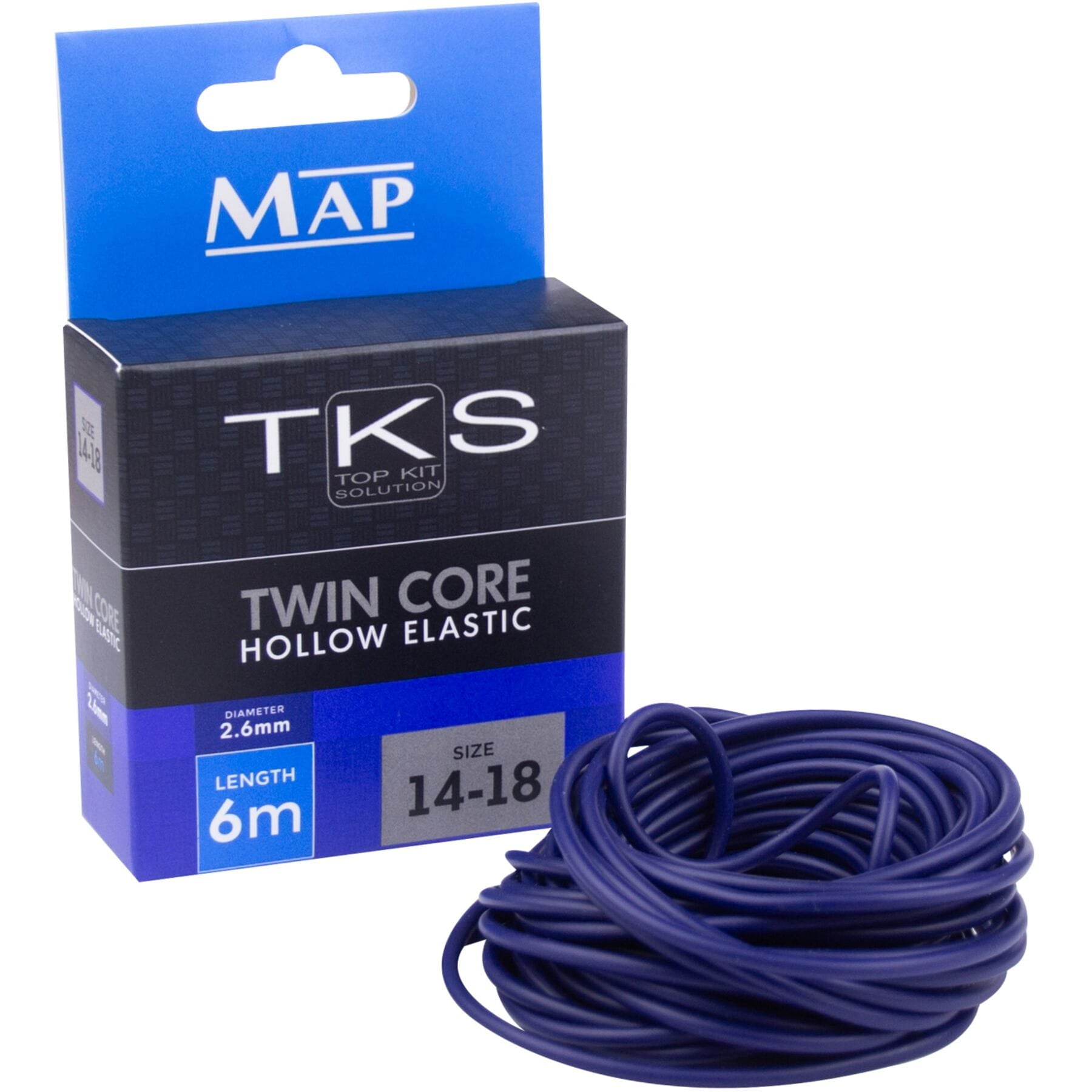 MAP TKS Twin Core Hollow Pole Elastic - 6m - Coarse Fishing Tackle