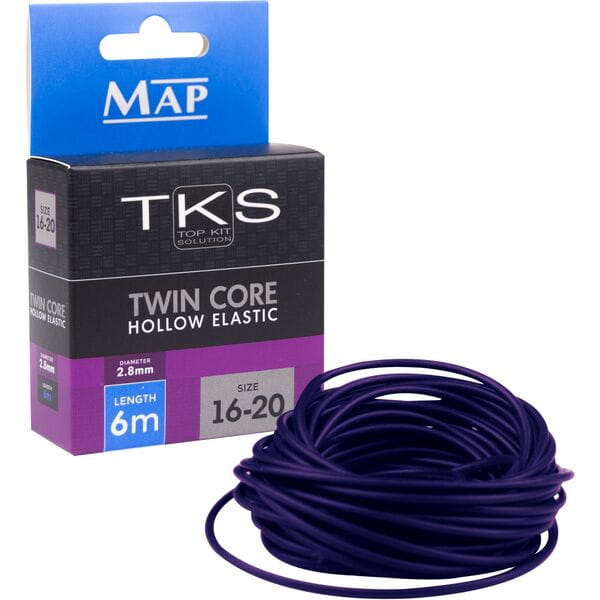 MAP TKS Twin Core Hollow Pole Elastic - 6m - Coarse Fishing Tackle