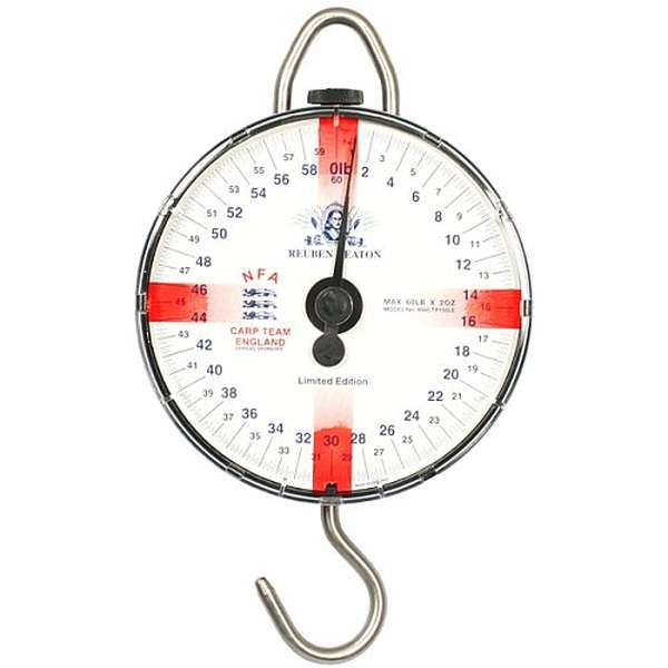 Reuben Heaton 60lb Specimen Scales - St George Cross Edition - Carp Fishing