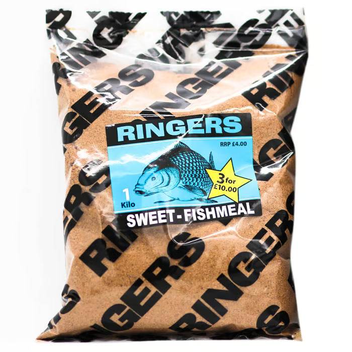 Ringers Groundbait 1kg 2kg | Micro Method Mix Sweet Fishmeal Edge Margin Bait