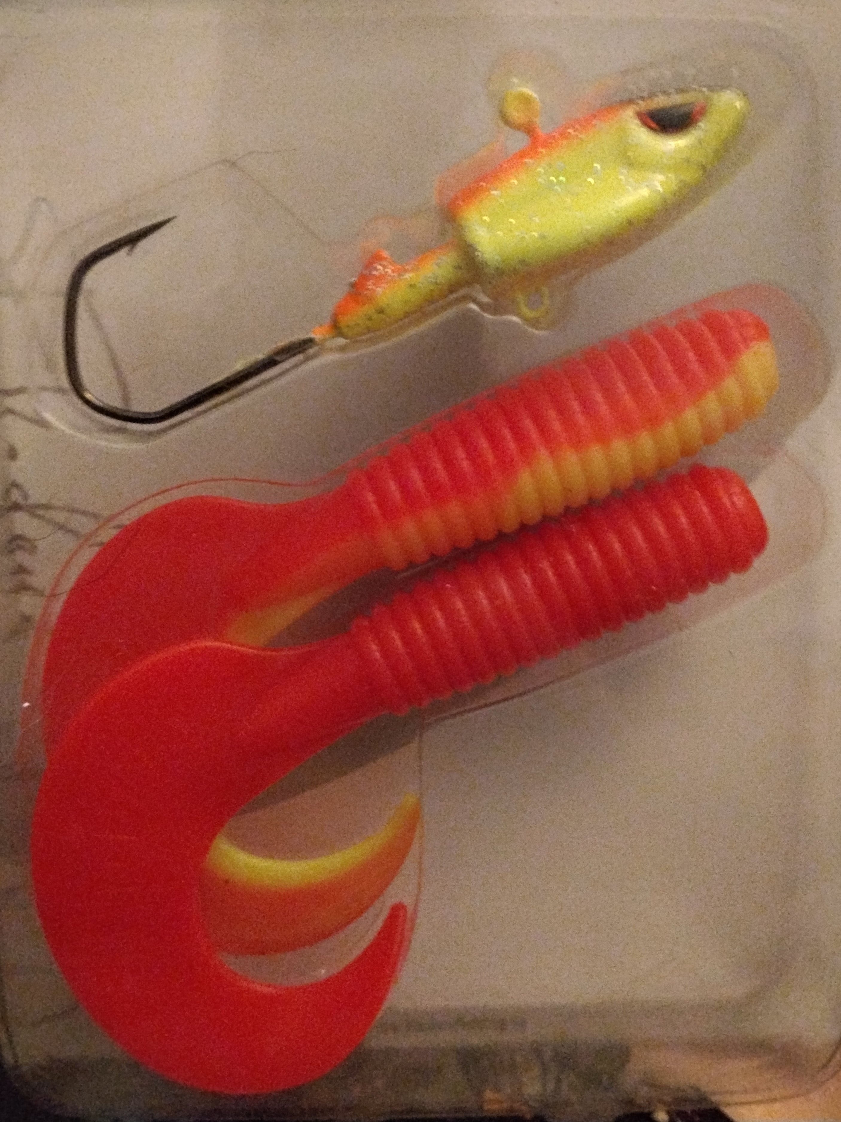 Fladen Big Single Tail Softbait Lures - Choice of Colours
