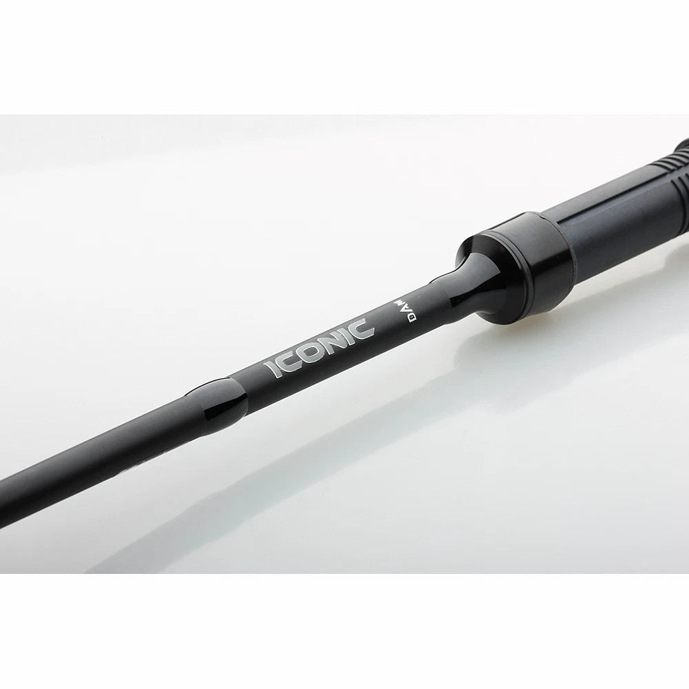 DAM Iconic Carp Rod 8ft 2.5lb TC | Slim TC24 Carbon Fibre Stalking Rod | SIC Guides