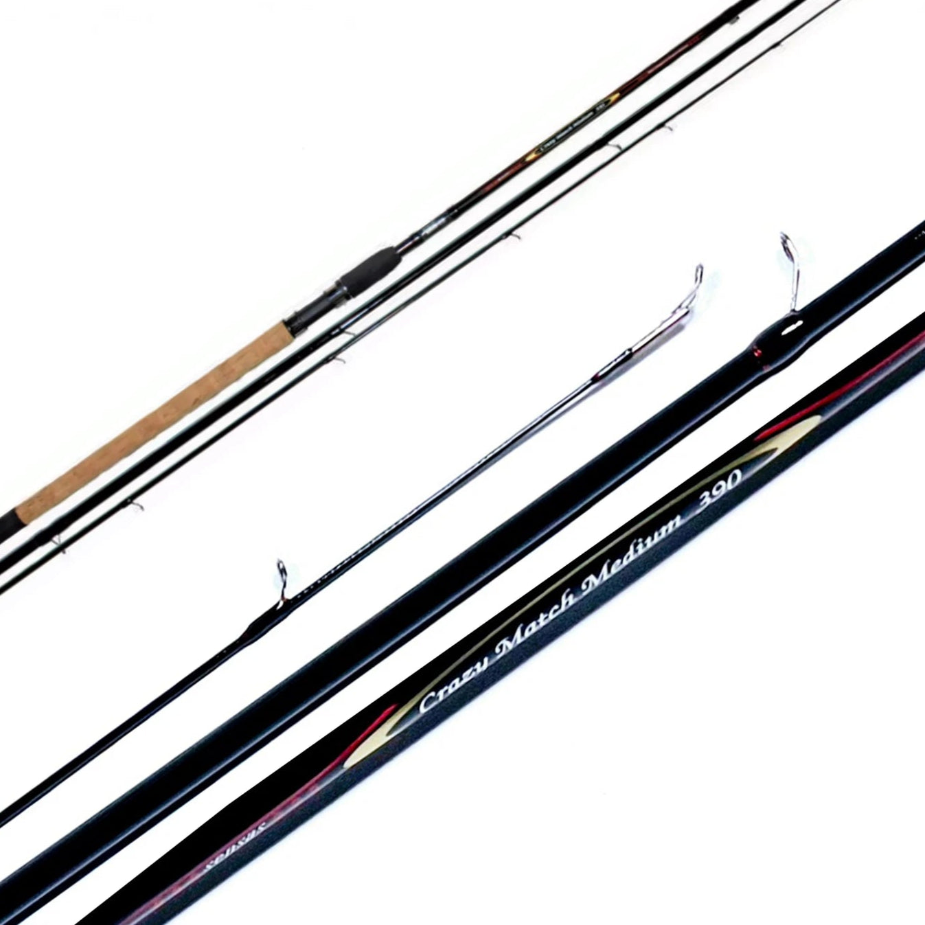 Sensas Crazy Match 13ft Waggler Float Rod 20g Coarse Carp 3pc 390 Match Fishing
