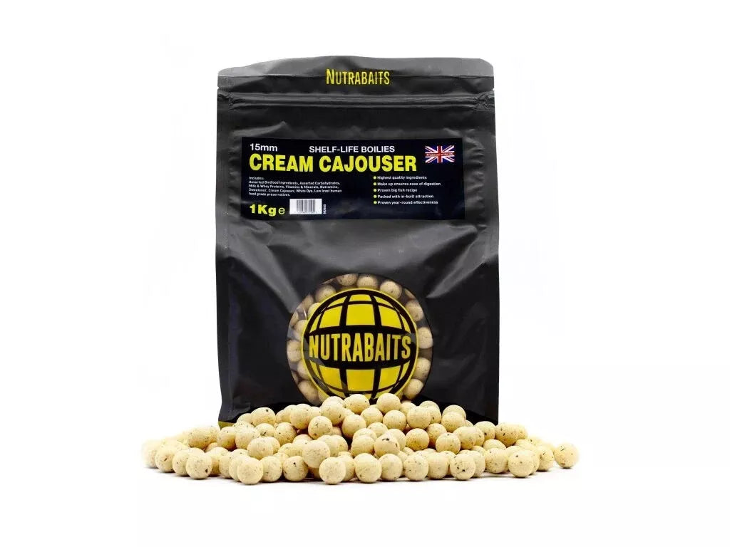 Nutrabaits Cream Cajouser - Inc Boilies, PopUps, Bag Mix