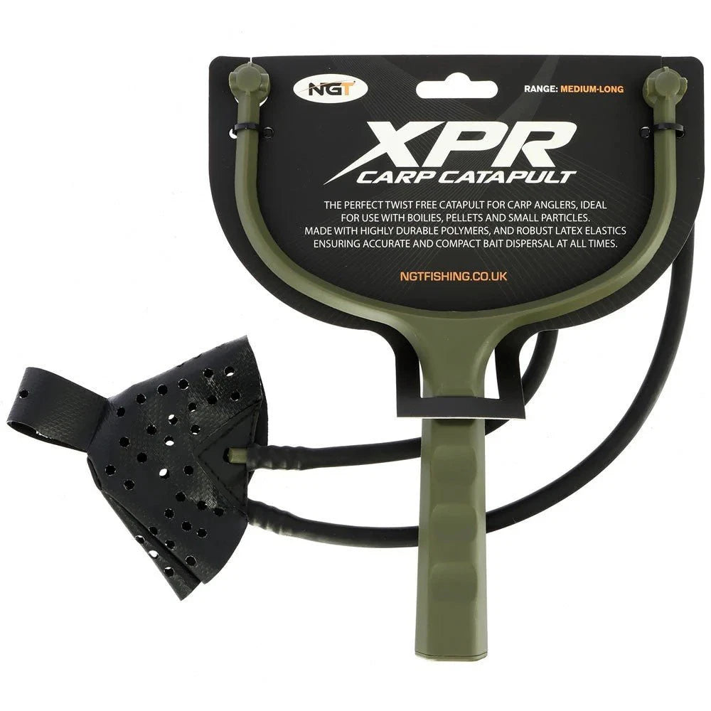 NGT XPR Carp Catapult - Long Range Bait Pult for Boilies Pellets & Particles