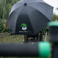 Maver MV-R 50 Inch Fishing Umbrella Tilt Action Waterproof Match Pole Brolly