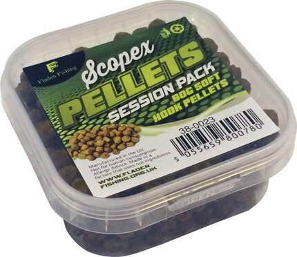 Fladen Session Pack 60g Soft hook Pellets - Fishmeal, Monster crab, Scopex