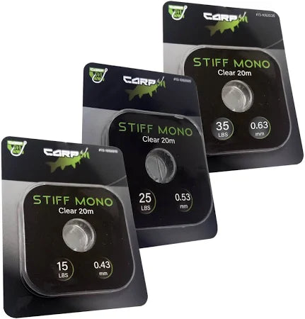 Carp On Carp Fishing Stiff Link Mono Hooklink - Chod Rigs, Hinged Stiff Rigs