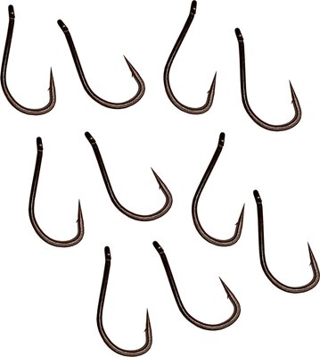 Carp On Teflon Coated Carp Fishing Hook Range - All Patterns, Sizes, Colours