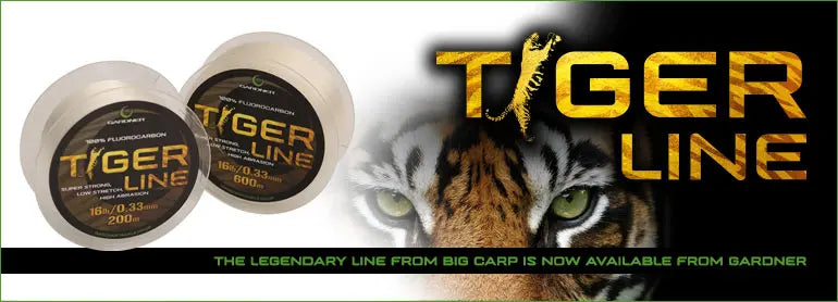 Tiger Line Premium Carp Fishing Fluorocarbon Mainline and Hooklink