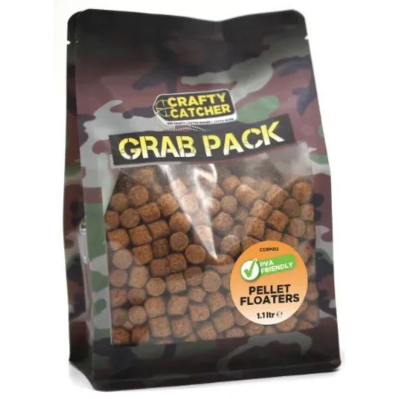 Crafty Catcher Pellet Floater - Carp Surface Fishing - Grab Pack 650g